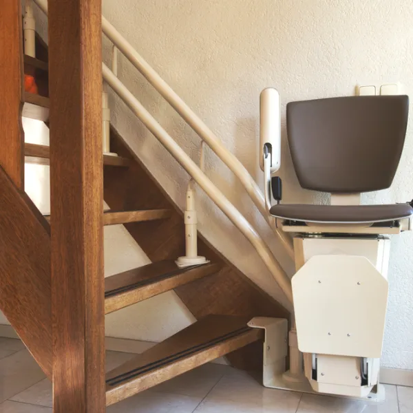 traplift houten trap